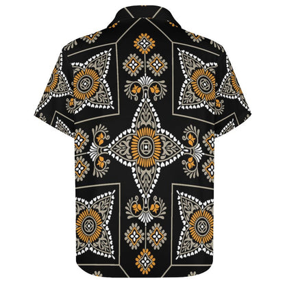 Men's Fashion Casual Printed Short Sleeve Shirts 2306101343