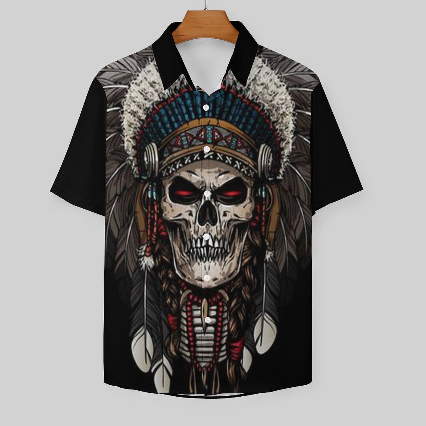 Men's Fashion Casual Printed Short Sleeve Shirts 2306105065
