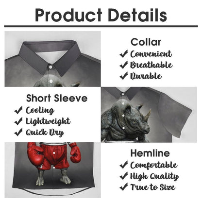 Men's Hawaiian Casual Short Sleeve Shirt 2306103347