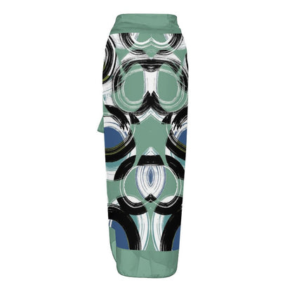 Casual Printed One Piece Swimsuit And Cover Up 2306101950