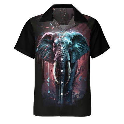 Men Hawaiian Casual Short Sleeve Shirt 2306101369