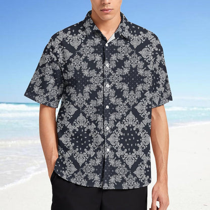 Men's Fashion Casual Printed Short Sleeve Shirts 2306101352