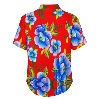Men's Botanical Art Print Vacation Hawaiian Shirt 2305106645