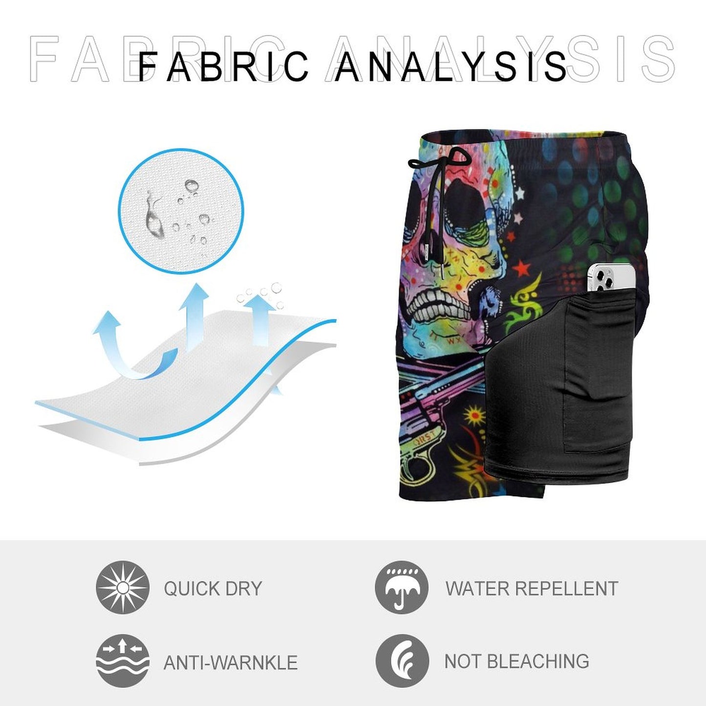 Men's sports fashion beach shorts 2304103710