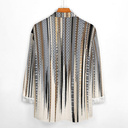 Men's Casual Printed Long Sleeve Shirt 2306103094