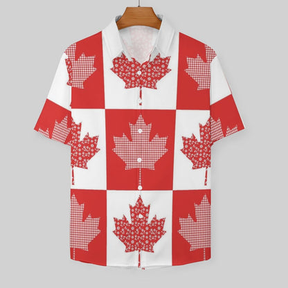 Men's Fashion Casual Printed Short Sleeve Shirts 2306104157
