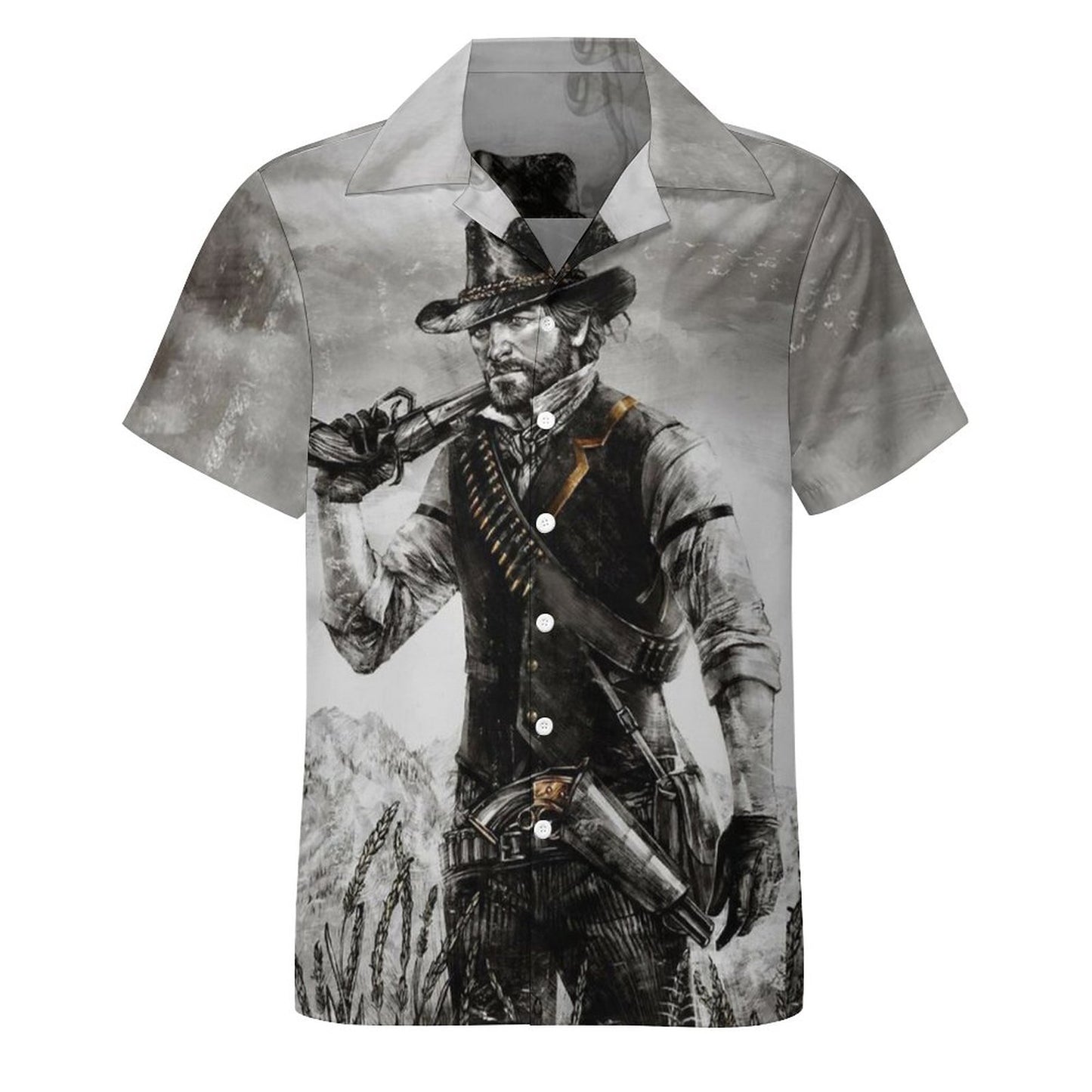 Men's Hawaiian Casual Short Sleeve Shirt 2305101800