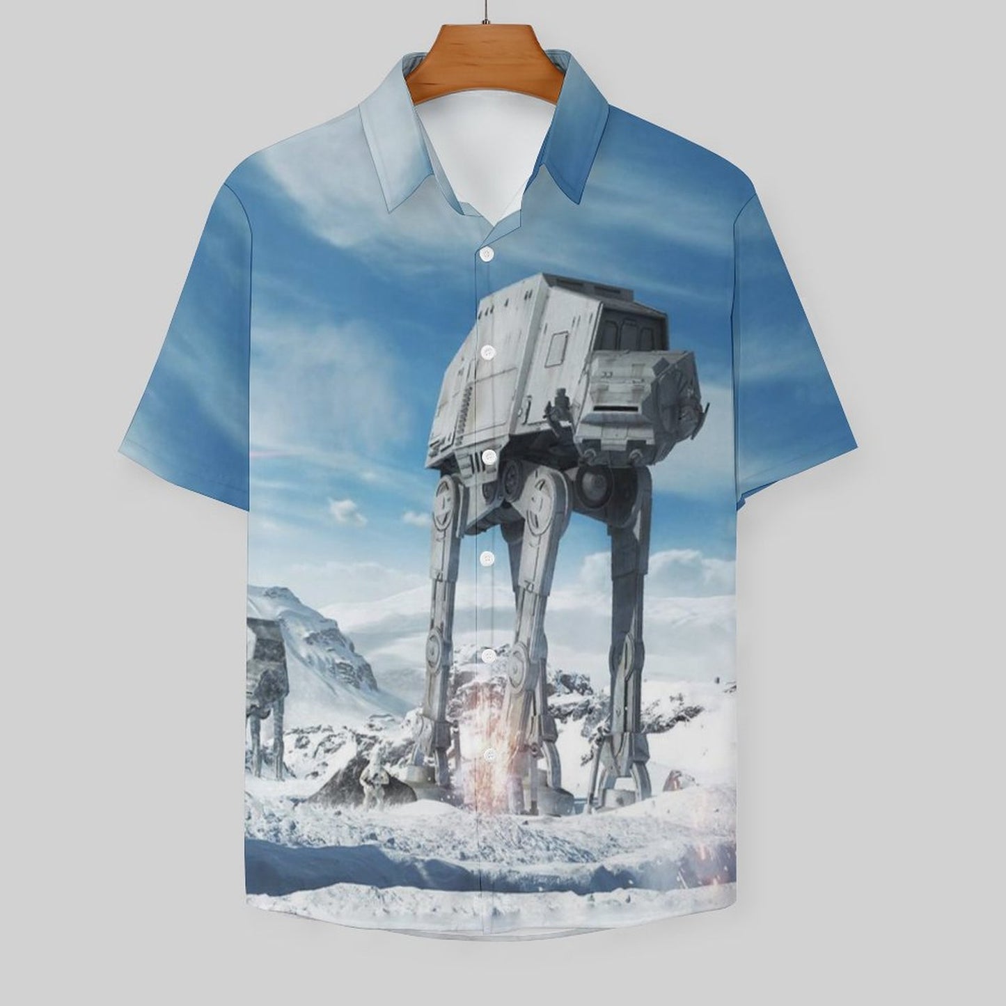 Men's Fashion Casual Printed Short Sleeve Shirts 2306101614