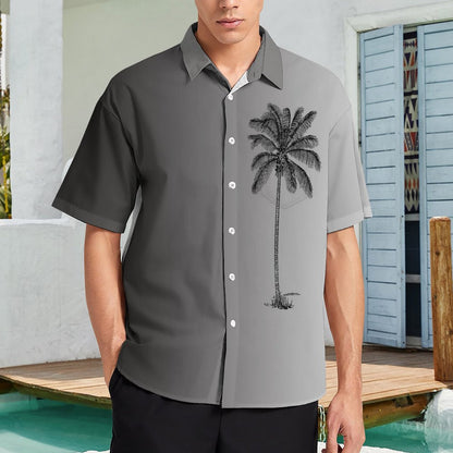 Men's Hawaiian Print Resort Shirt 2304102880
