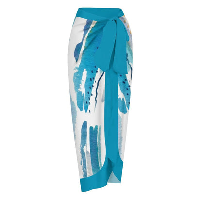 Casual Printed One-Piece Swimsuit And Cover Up 2305103358
