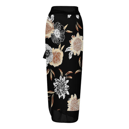 Casual Printed One-Piece Swimsuit And Cover Up 2305102450