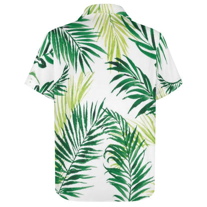 Men's Hawaiian Print Resort Shirt 2305101474