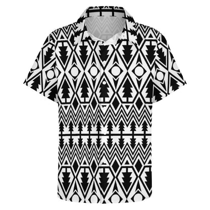 Men's Fashion Casual Printed Short Sleeve Shirts 2306101719