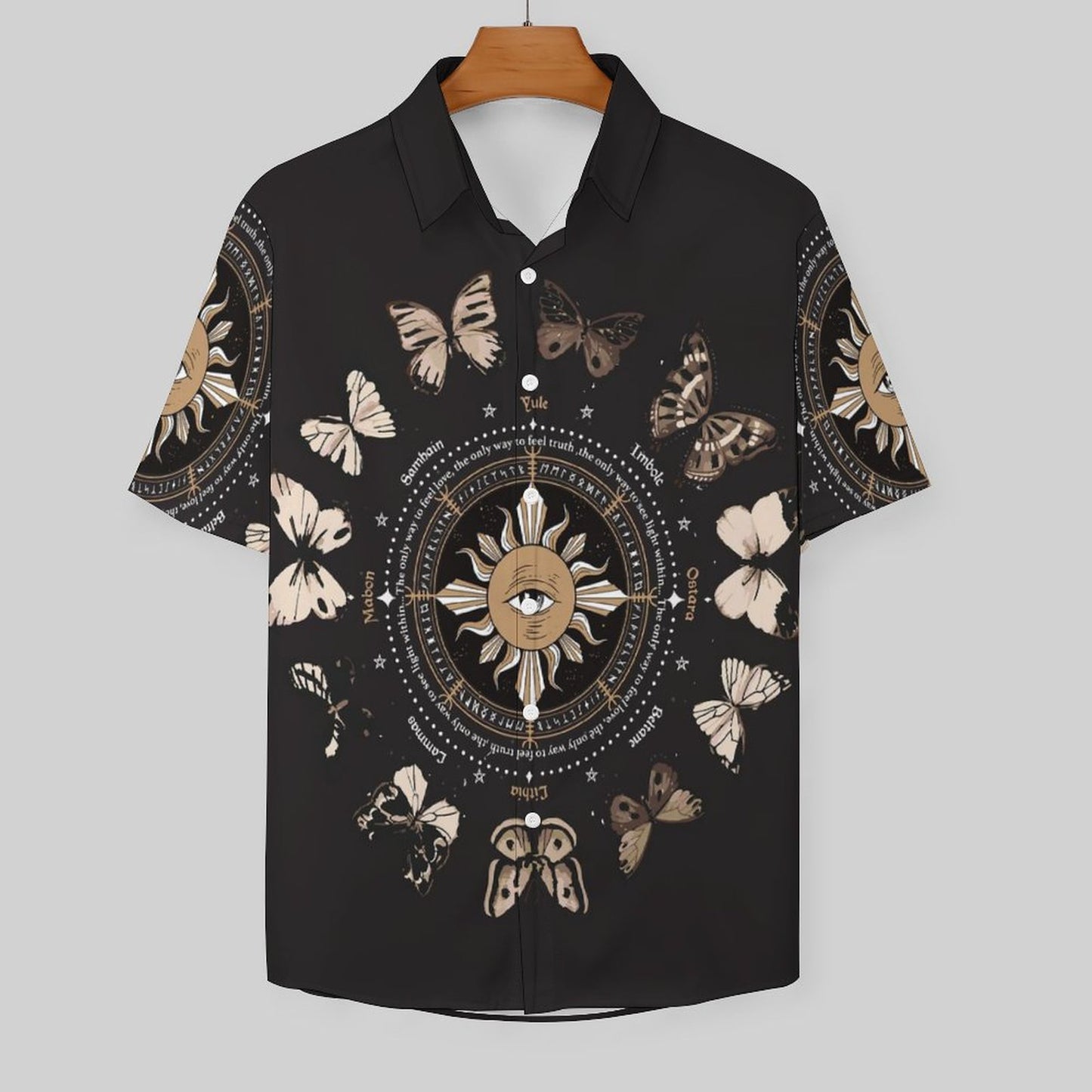 Men's Fashion Casual Printed Short Sleeve Shirts 2306101047