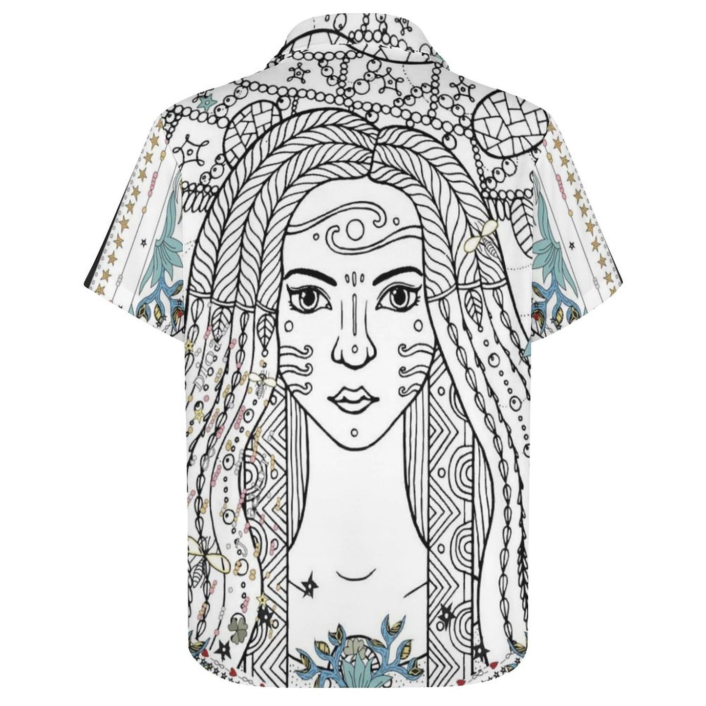 Men's Fashion Casual Printed Short Sleeve Shirts 2306101334