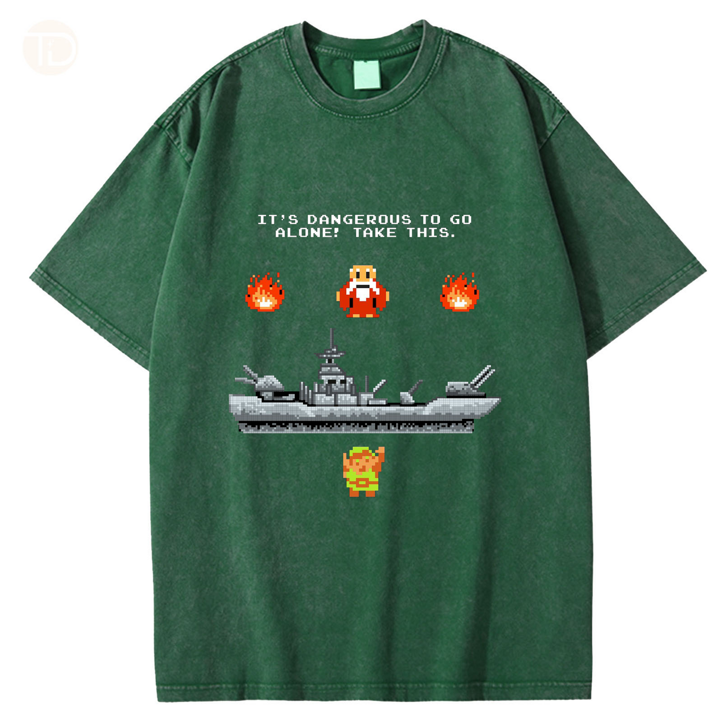 Unisex Vintage Wash Denim T-Shirts