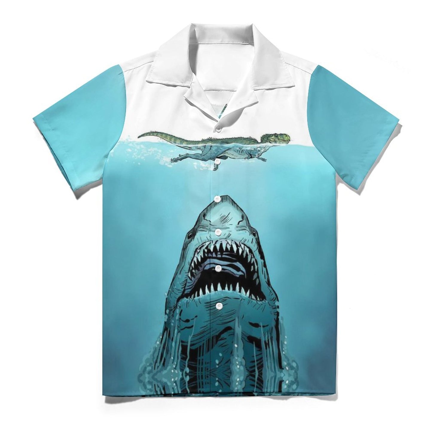 Men's Hawaiian Print Casual Shirt 2304105227