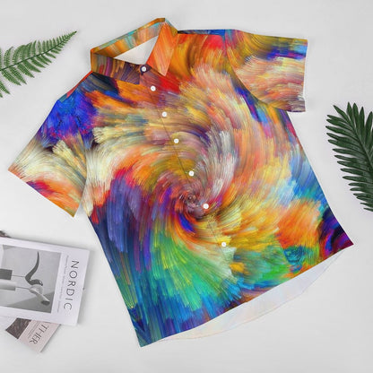Men's Hawaiian Print Resort Shirt 2304109196