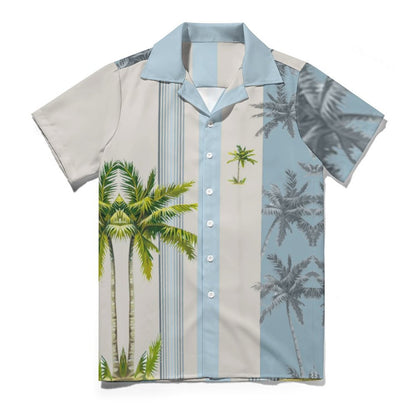 Men's Hawaiian Print Casual Shirt 2304107068