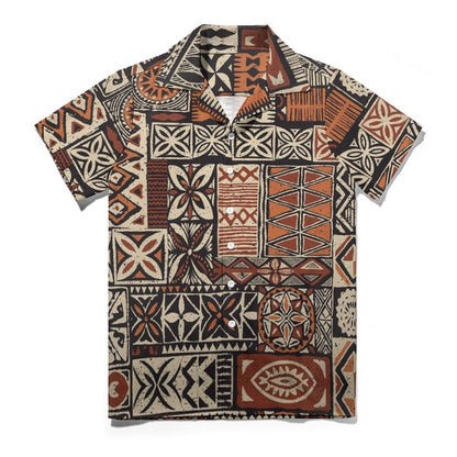 Men's Hawaiian Casual Short Sleeve Shirt 2305102400