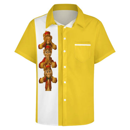 Men's Hawaiian Casual Short Sleeve Shirt 2306103697