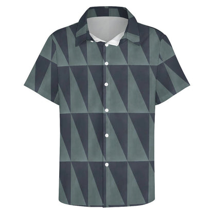 Men's Fashion Casual Printed Short Sleeve Shirts 2306101729