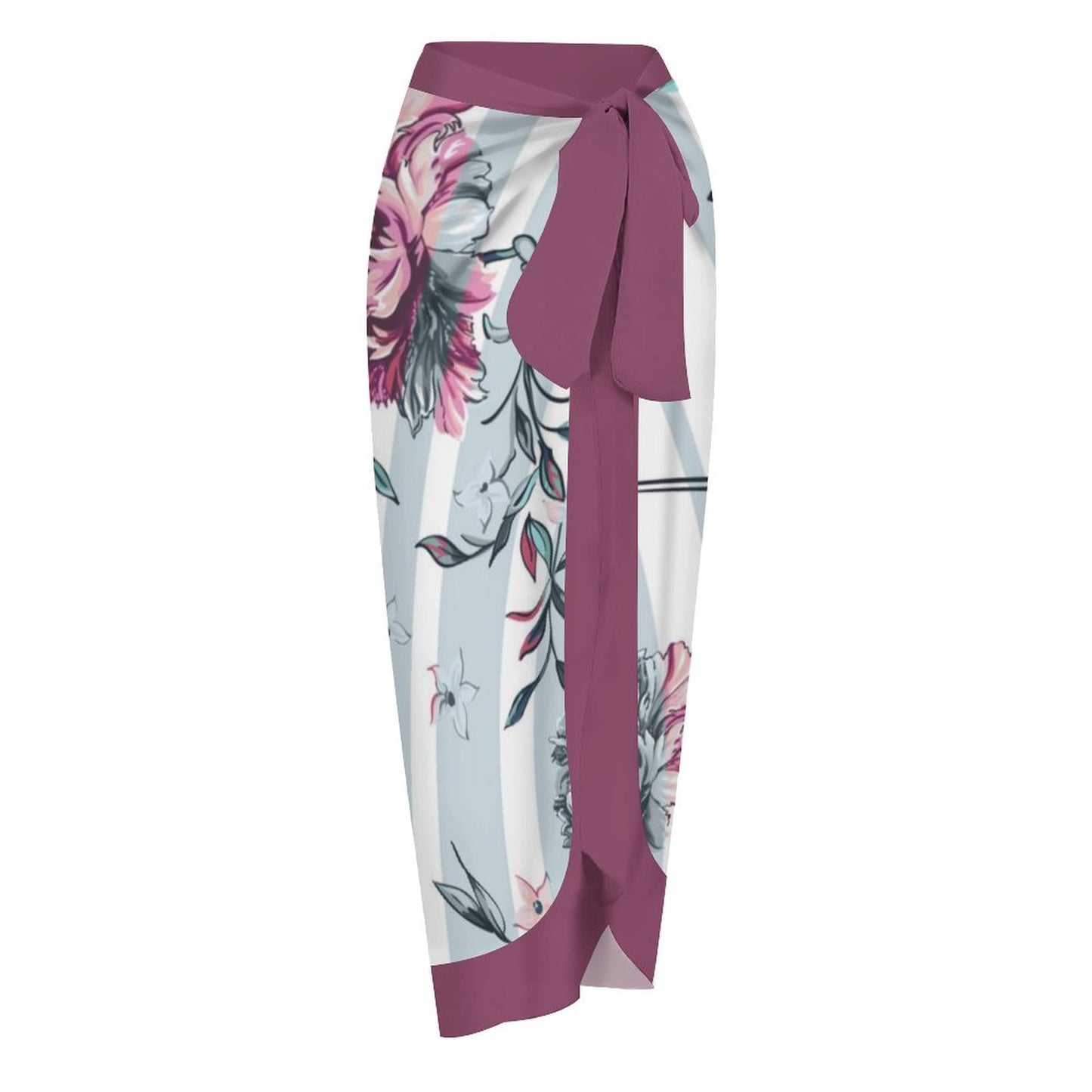 Fashion Printed One-Piece Swimsuit And Cover Up 2305104402