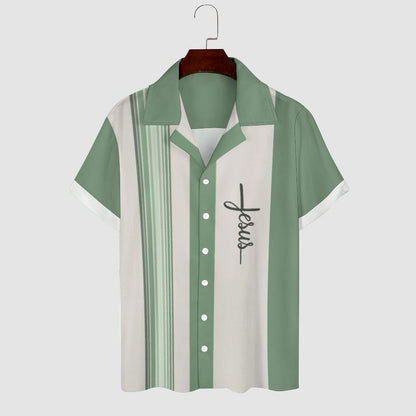 Men's Hawaiian Print Casual Shirt 2304105776