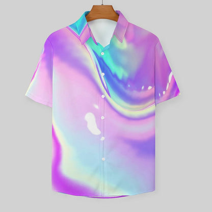 Men's Fashion Casual Printed Short Sleeve Shirts 2306101732