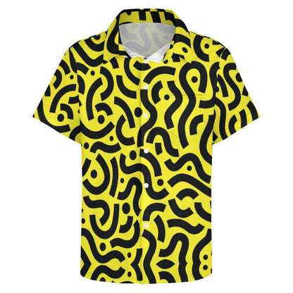 Men's Hawaiian Casual Short Sleeve Shirt 2306105786