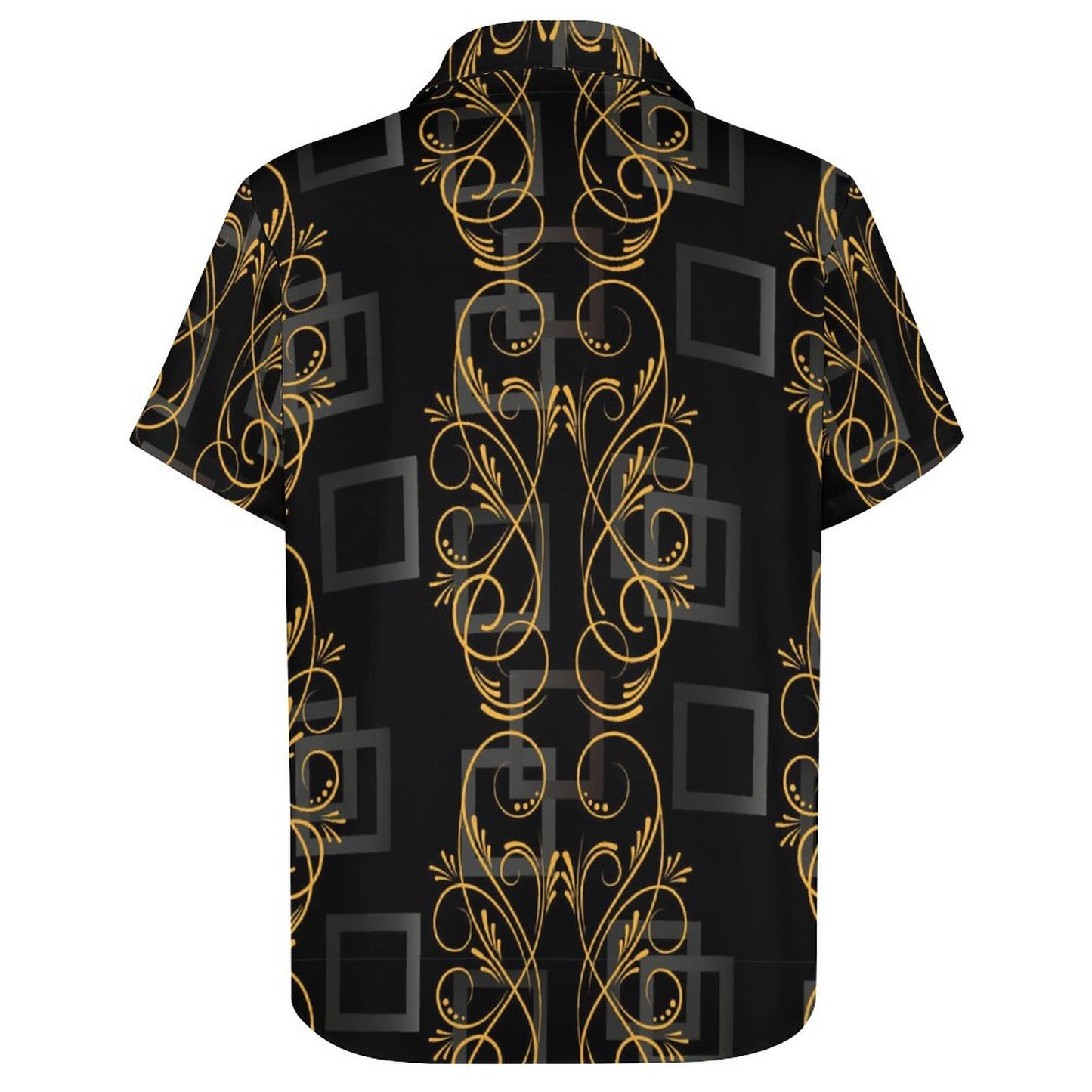 Men's Fashion Casual Printed Short Sleeve Shirts 2306101337
