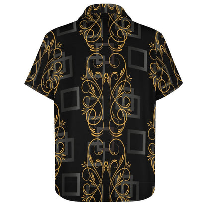 Men's Fashion Casual Printed Short Sleeve Shirts 2306101337