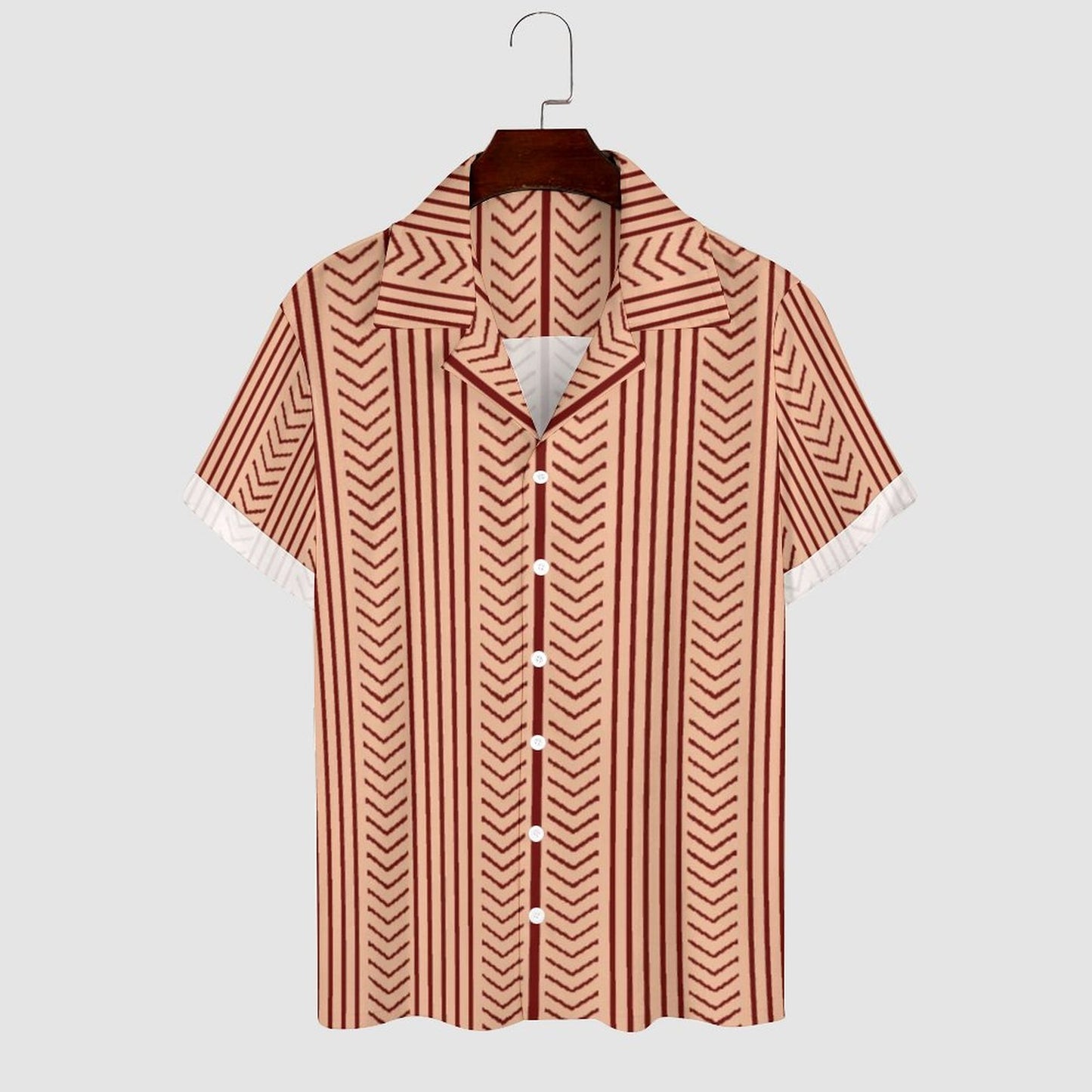 Men's Hawaiian Print Casual Shirt 2304105778
