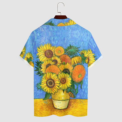Men's Hawaiian Print Casual Shirt 2304103182