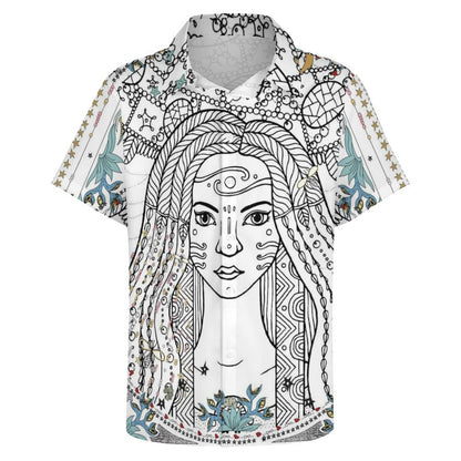 Men's Fashion Casual Printed Short Sleeve Shirts 2306101334