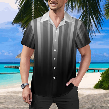 Men's Hawaiian Print Casual Shirt 2304105762
