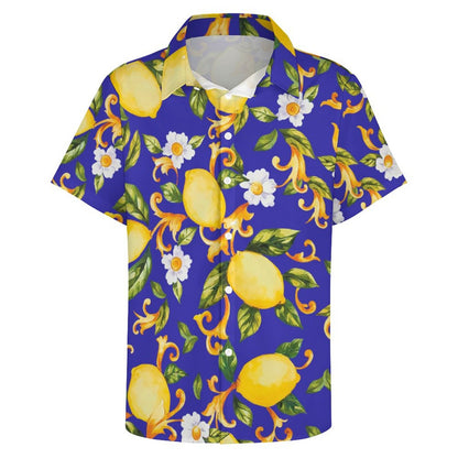 Men's Fashion Casual Printed Short Sleeve Shirts 2305107083