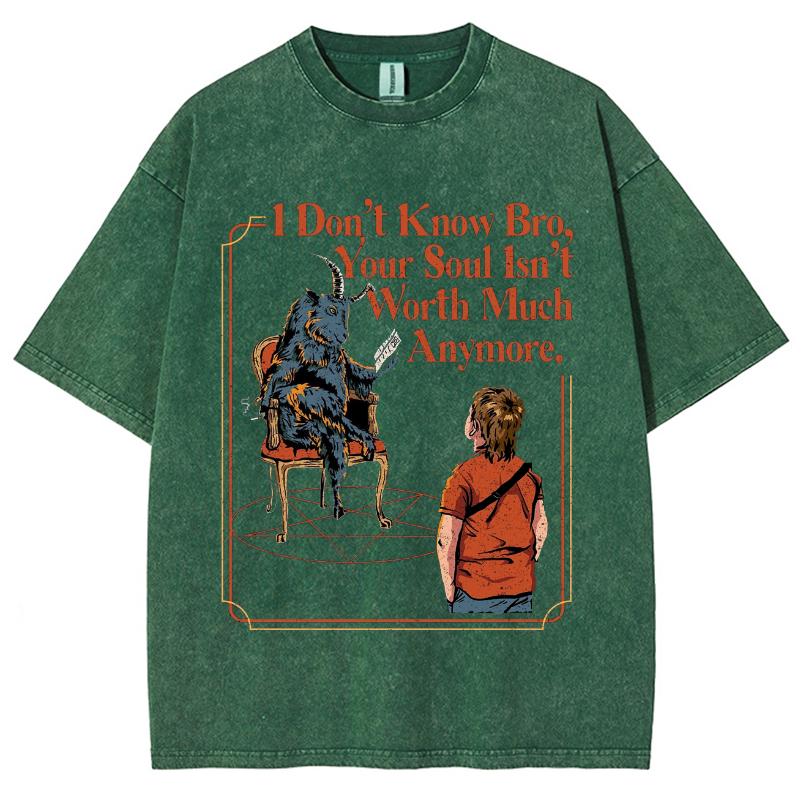 Unisex Vintage Wash Denim T-Shirts