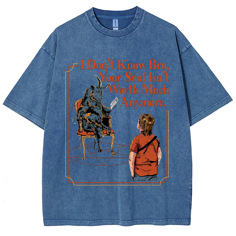 Unisex Vintage Wash Denim T-Shirts