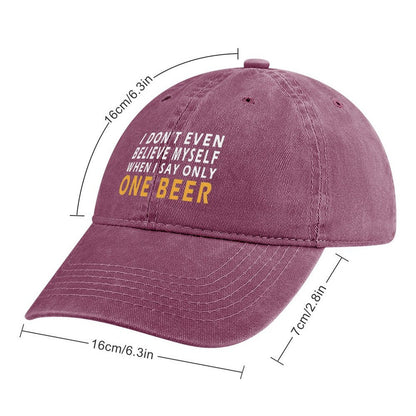 JOC Washed Denim Baseball Cap 2305102556