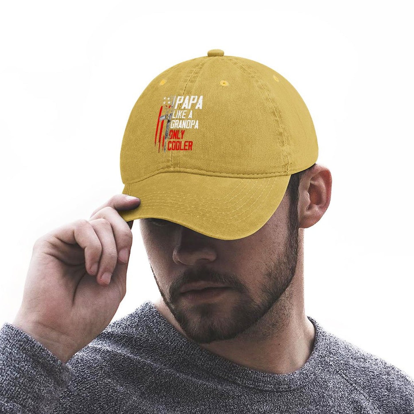 JOC Washed Denim Baseball Cap 2305102549