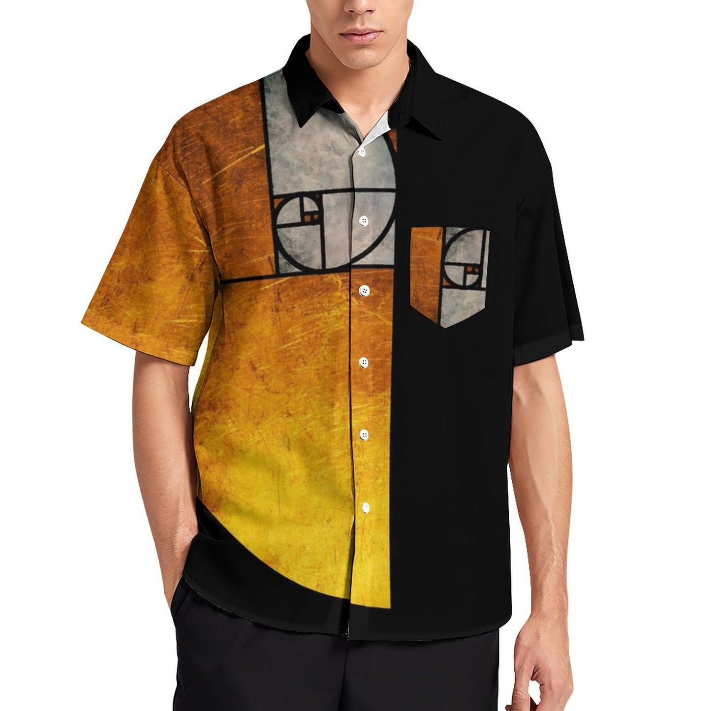 Men's Hawaiian Casual Short Sleeve Shirt 2306103837