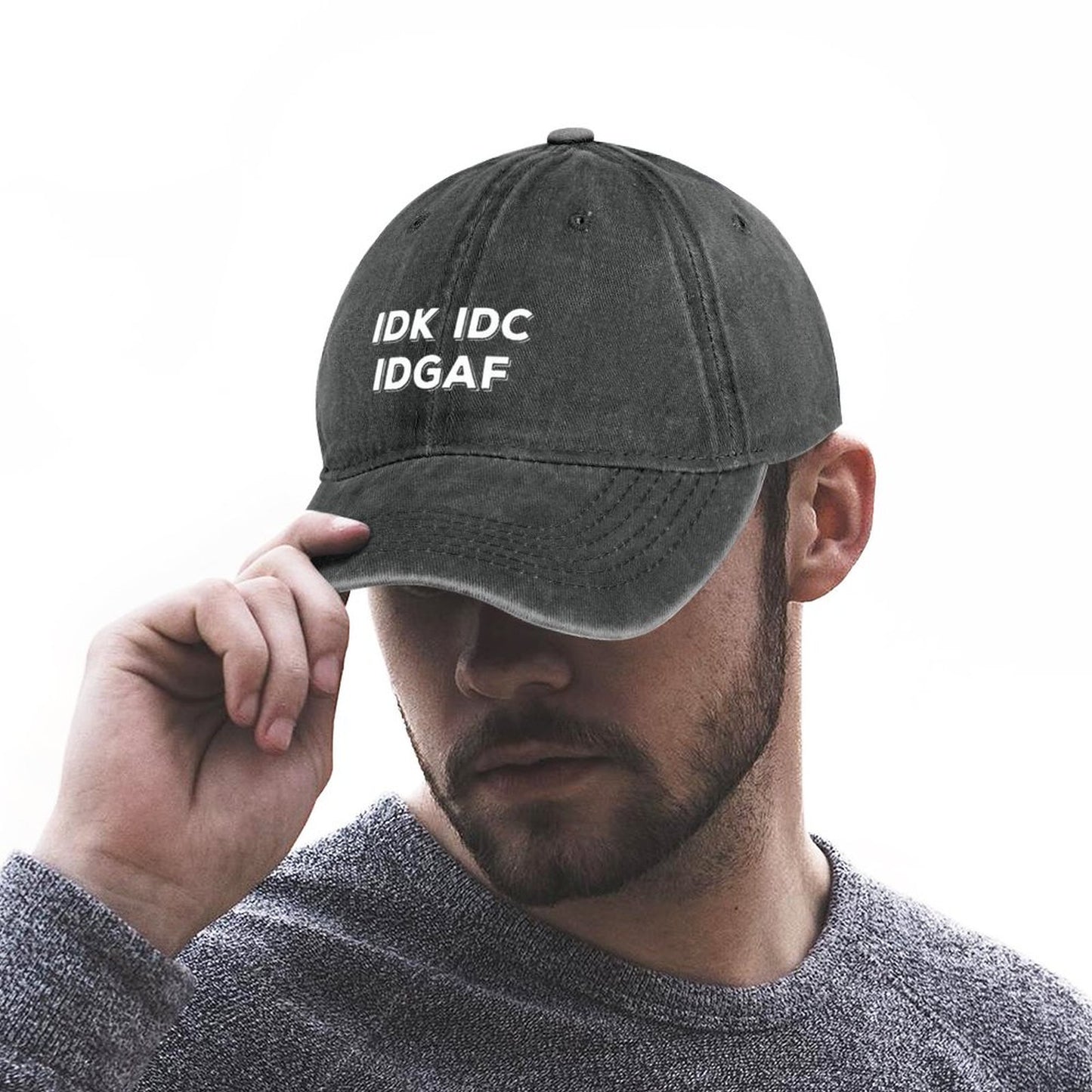 JOC Washed Denim Baseball Cap 2305102591