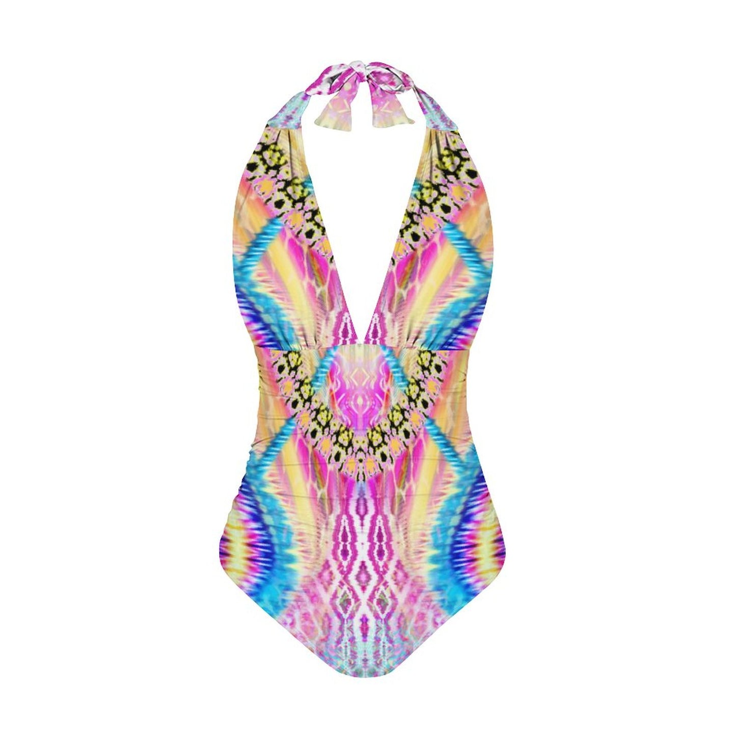 Casual Printed One Piece Swimsuit And Cover Up 2306102224