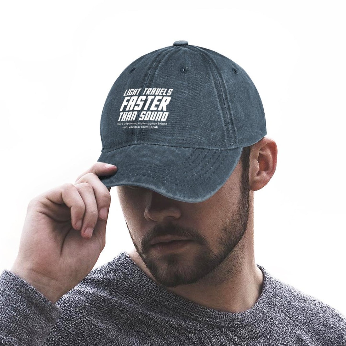 JOC Washed Denim Baseball Cap 2305103313