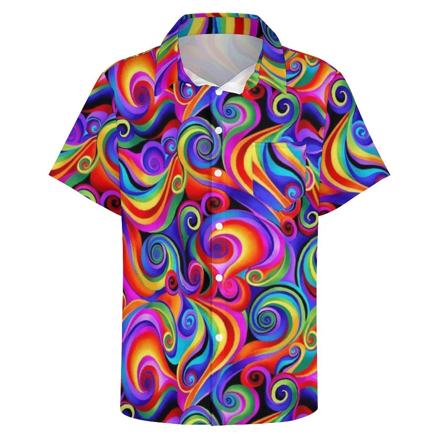 Men's Hawaiian Casual Short Sleeve Shirt 2306103186
