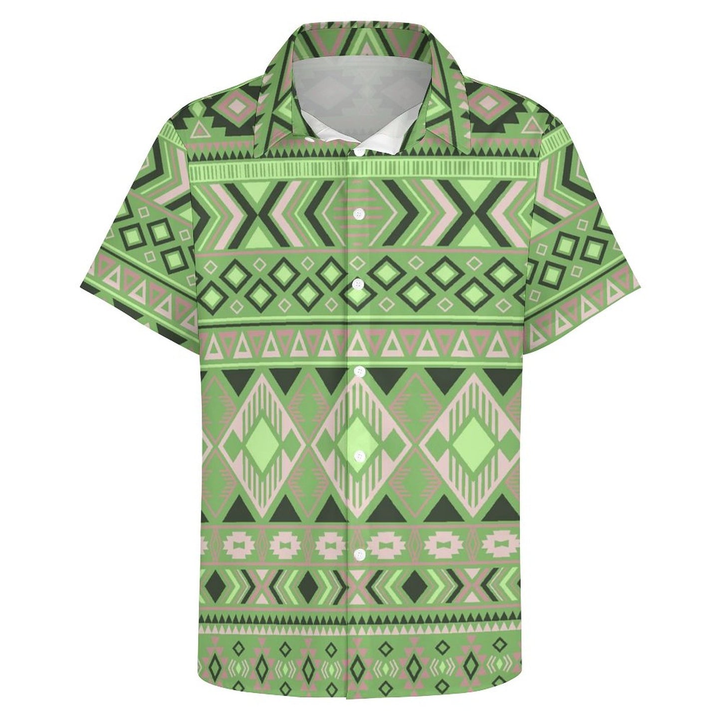 Men's Fashion Casual Printed Short Sleeve Shirts 2306101722