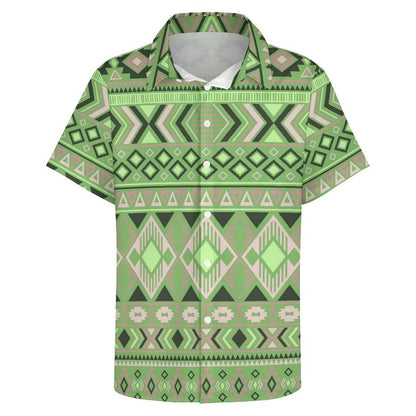 Men's Fashion Casual Printed Short Sleeve Shirts 2306101722
