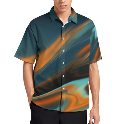 Men's Hawaiian Print Resort Shirt 2304109871