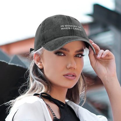 JOC Washed Denim Baseball Cap 2305102542